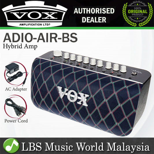 Vox ADIO AIR BS 50 Watt Bluetooth Modelling Combo Amp Amplifier for Guitar