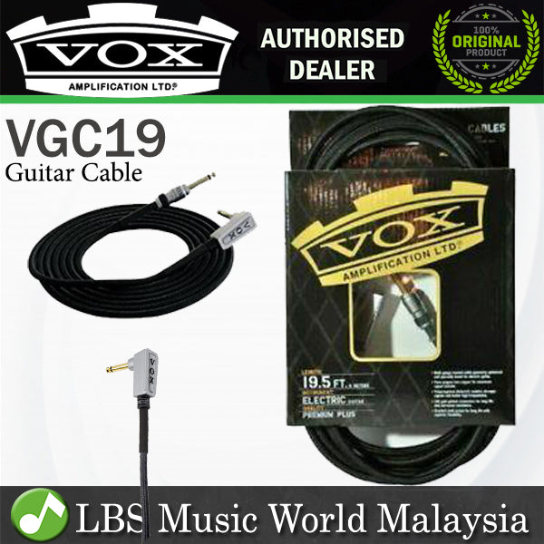 Vox VGC19 19 Feet Class A Premium Plus Professional Guitar Instrument Cable (VGC-19)