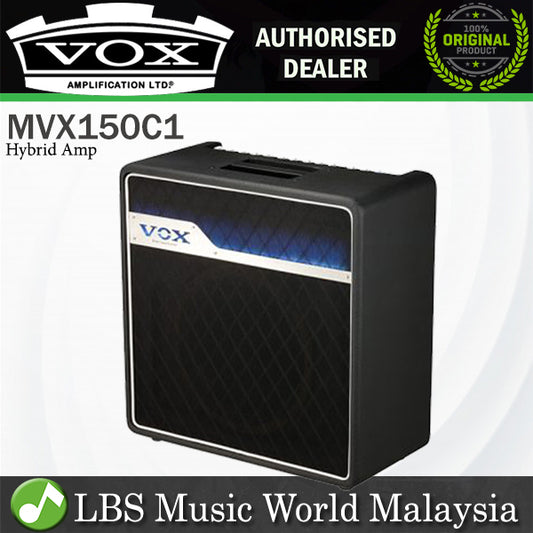 Vox MVX150C1 150 Watt 2 Channel Hybrid Tube Guitar Combo Amp Amplifier with Digital Reverb