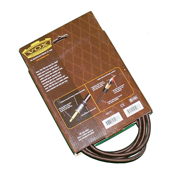 Vox VAC13 13 Feet Premium Plus Class A Professional Acoustic Guitar Cable (VAC-13)