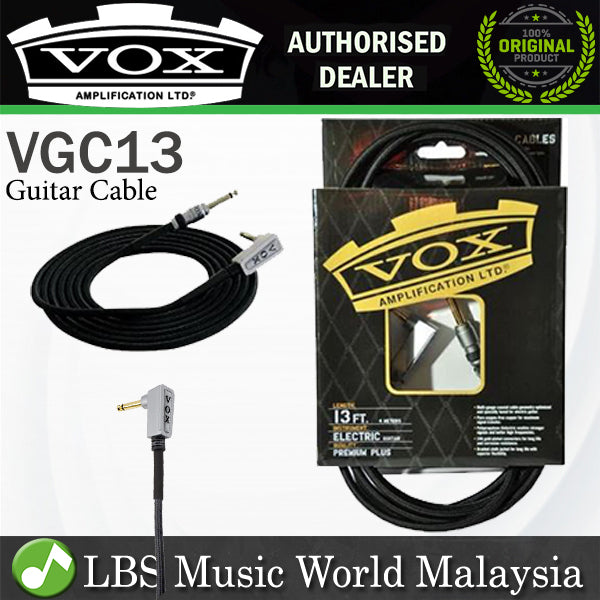 Vox VGC13 13 Feet Class A Premium Plus Professional Guitar Instrument Cable (VGC-13)