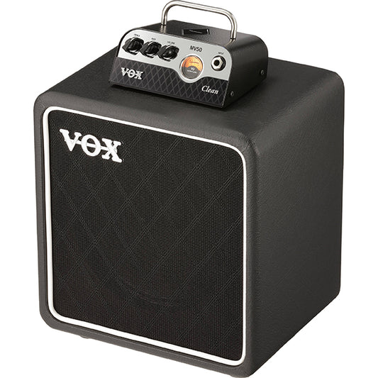 Vox MV50 Clean Nutube Head and BC108 Cabinet Guitar Amp Amplifier (MV50-CL-SET)