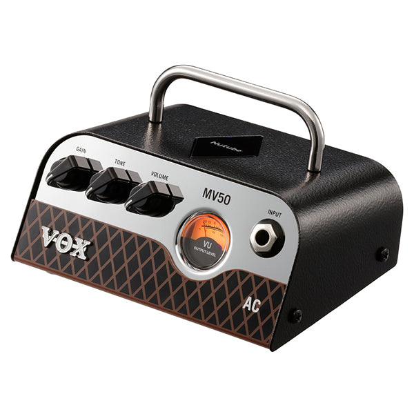 Vox MV50 AC 50 Watt 1 Channel Hybrid Guitar Micro Amp Amplifier Head (MV50AC MV50-AC)