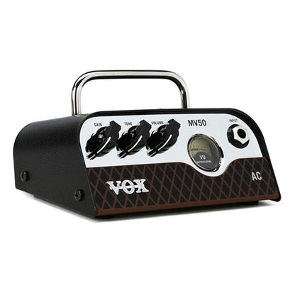 Vox MV50 AC 50 Watt 1 Channel Hybrid Guitar Micro Amp Amplifier Head (MV50AC MV50-AC)