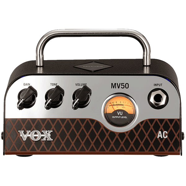 Vox MV50 AC 50 Watt 1 Channel Hybrid Guitar Micro Amp Amplifier Head (MV50AC MV50-AC)