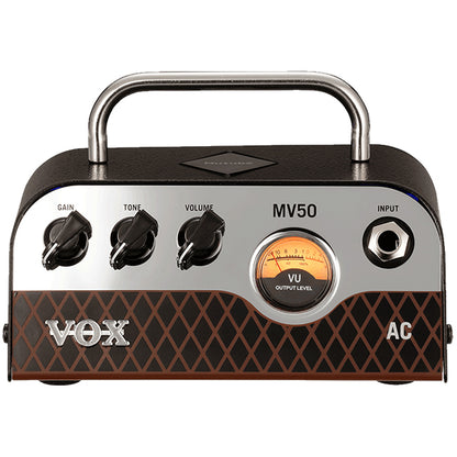 Vox MV50 AC 50 Watt 1 Channel Hybrid Guitar Micro Amp Amplifier Head (MV50AC MV50-AC)