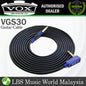Vox VGS30 3 Meter Standard Guitar Instrument Black Cable (VGS-30)