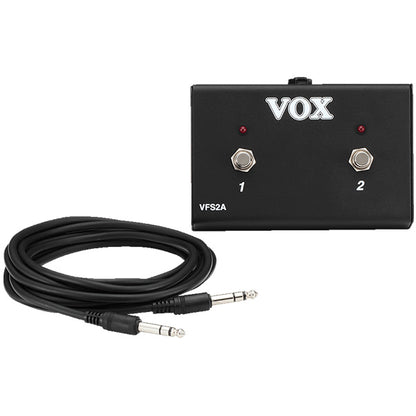 Vox VFS-2A Dual Footswitch for Vox Guitar Amp Amplifier AC15 and AC30 (VFS2A VFS 2A)