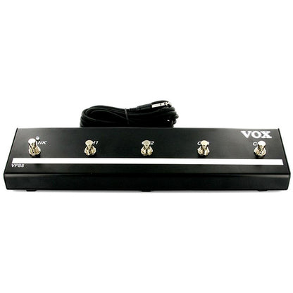 Vox VFS5 VT Series 5 Button Footswitch Foot Controller for VT Series Modelling Amplifier