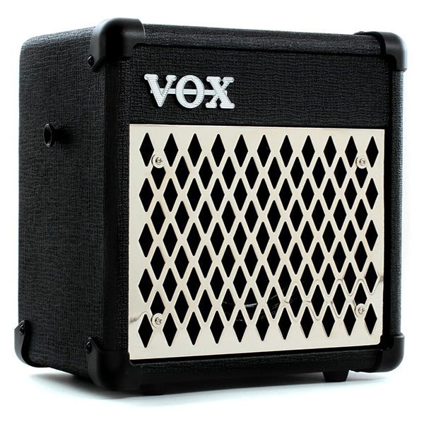 Vox Mini 5 Rhythm 5 Watt 1 Channel Portable Amp Amplifier Guitar Battery Powered Black