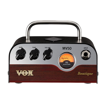 Vox MV50 Boutique 50 Watt 1 Channel Hybrid Tube Guitar Amp Amplifier Head (MV50BQ MV50 BQ)