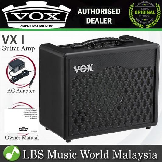 [Discontinued] Vox VX I 15 Watt 1x8 Modelling Combo Guitar Amp Amplifier with Virtual Element Technology (VX I)