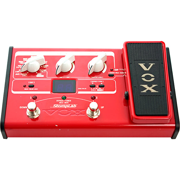Vox SL2B Stomplab 2B Bass Amp Amplifier Multi Effects Guitar Pedal with Tuner Function (SL 2B)