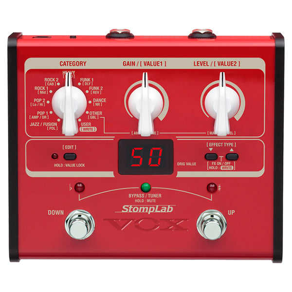 Vox SL1B Stomplab IB Bass Modelling Amp Amplifier Guitar Effects Processor Pedal (SL 1B)