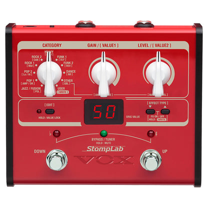 Vox SL1B Stomplab IB Bass Modelling Amp Amplifier Guitar Effects Processor Pedal (SL 1B)