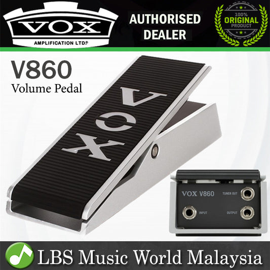 Vox V860 HW Hand Wired Wah Guitar Volume Pedal Amp Amplifier Black (V860-WH V 860)
