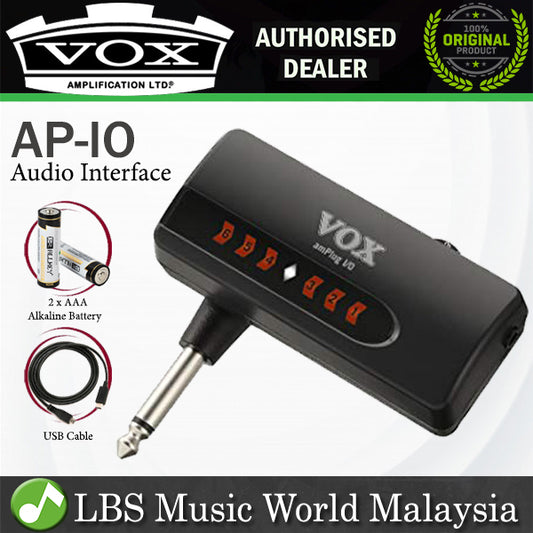 [Discontinued] Vox AP-IO Amplug I/O Guitar Headphone USB Audio Interface (APIO AP IO)