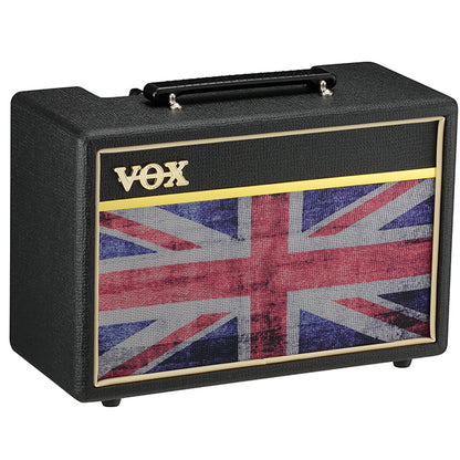 Vox Pathfinder 10 Union Jack 10 Watt 1x6 1 Channel Solid State Guitar Amp Amplifier with Effect