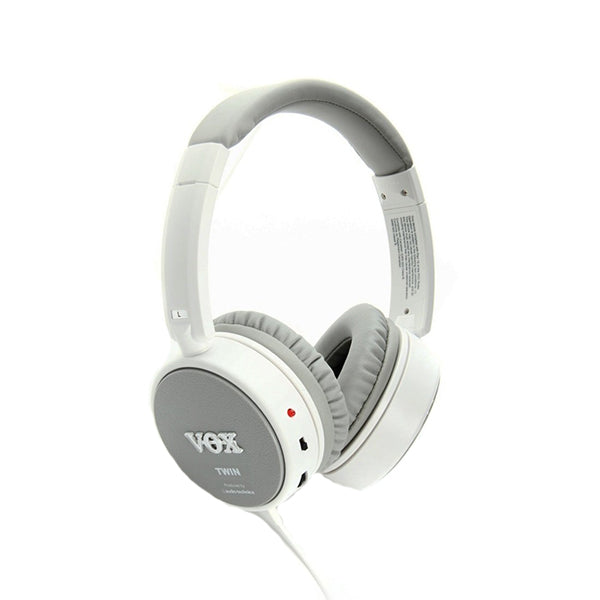 [Discontinued] Vox AmPhones Twin Active Guitar Headphones Amp Amplifier White (Am Phones)