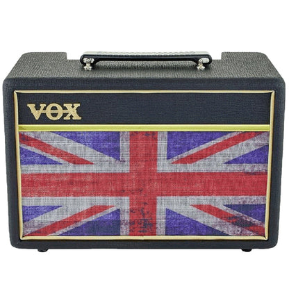 Vox Pathfinder 10 Union Jack 10 Watt 1x6 1 Channel Solid State Guitar Amp Amplifier with Effect