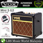 Vox Mini 3 G2 3 Watt 1 Channel 1x5 Modelling Guitar Combo Amp Amplifier Classic