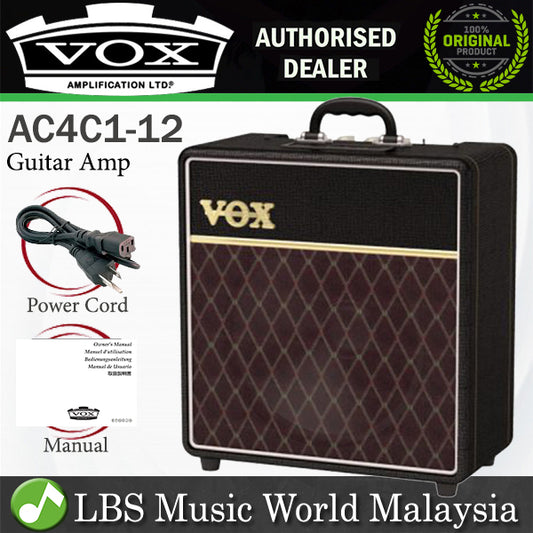 Vox AC4C1-12 4W 1x12 Guitar Amp Amplifier with Custom Celestion Speaker (AC4 AC4C1 12)