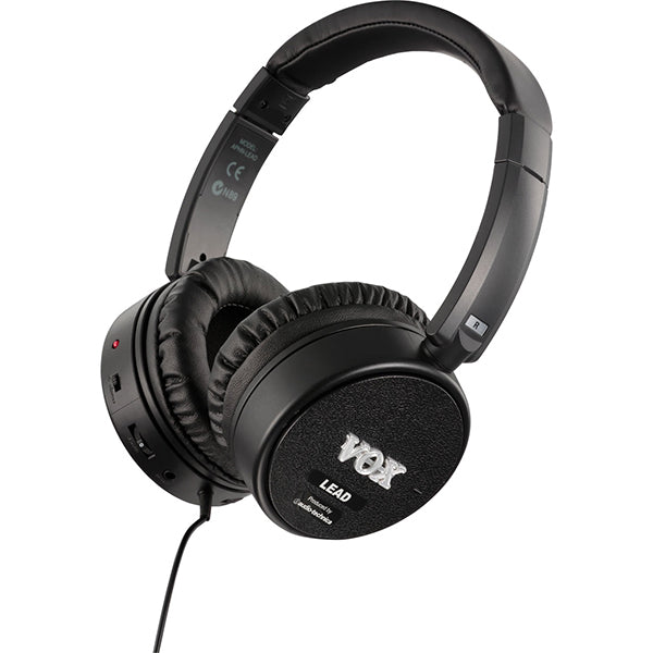 [Discontinued] Vox AmPhones Lead Active Guitar Headphones Amp Amplifier Black (Am Phones)