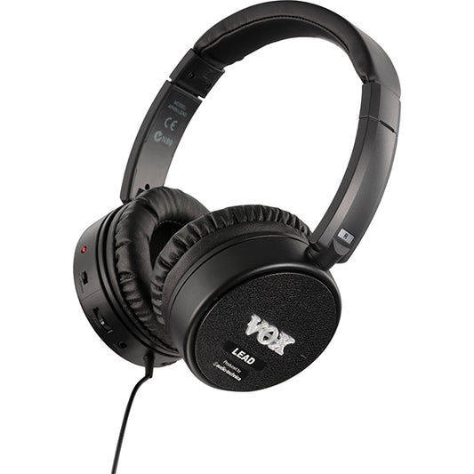 [Discontinued] Vox AmPhones Lead Active Guitar Headphones Amp Amplifier Black (Am Phones)