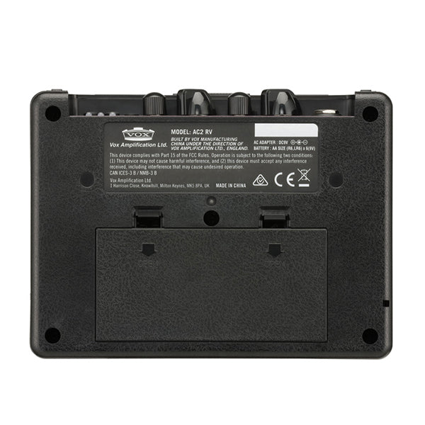 Vox AC2 2W Rhytm Vox Solid State 3 Modes Mini Guitar Amp Amplifier with Effects (AC2-RV AC 2)