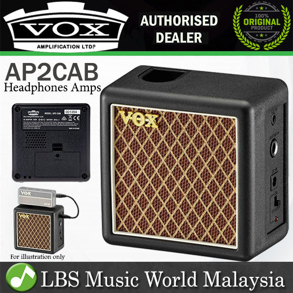 Vox AP2CAB 2 Watt AmPlug Powered Speaker Cabinet Amp Amplifier for Guitar (AP2 CAB)