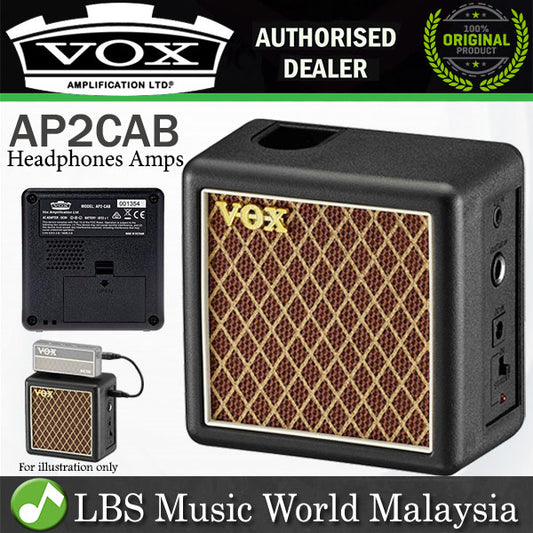 Vox AP2CAB 2 Watt AmPlug Powered Speaker Cabinet Amp Amplifier for Guitar (AP2 CAB)