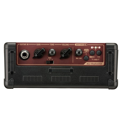 Vox AC2 2W Rhytm Vox Solid State 3 Modes Mini Guitar Amp Amplifier with Effects (AC2-RV AC 2)