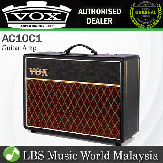 Vox AC10C1 10 Watt 1x10 1 Channel Combo Guitar Amp Amplifier with 2 Band EQ