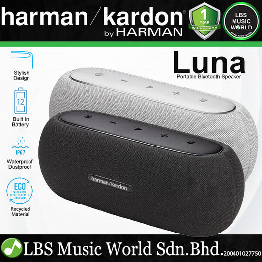 Harman Kardon Luna 2 Way Portable Bluetooth Waterproof Speaker with Built in Battery