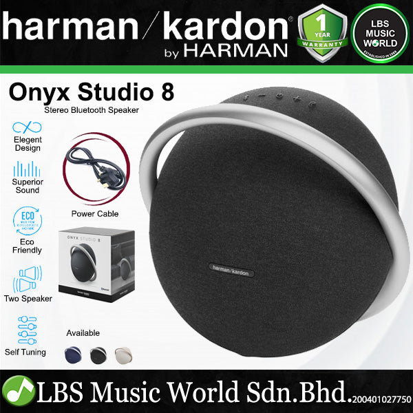 Harman Kardon Onyx Studio 8 Portable Stereo Bluetooth Self Tuning Speaker
