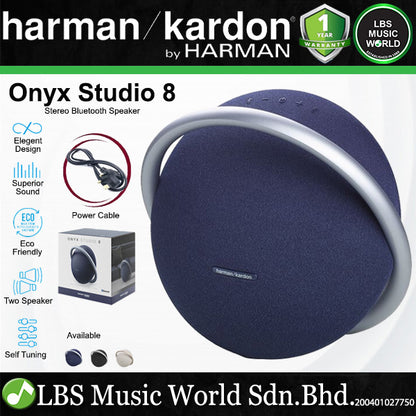 Harman Kardon Onyx Studio 8 Portable Stereo Bluetooth Self Tuning Speaker