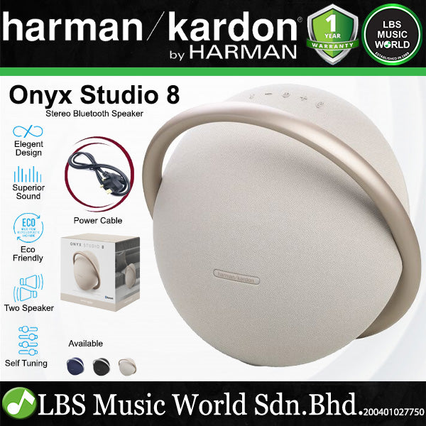 Harman Kardon Onyx Studio 8 Portable Stereo Bluetooth Self Tuning Speaker