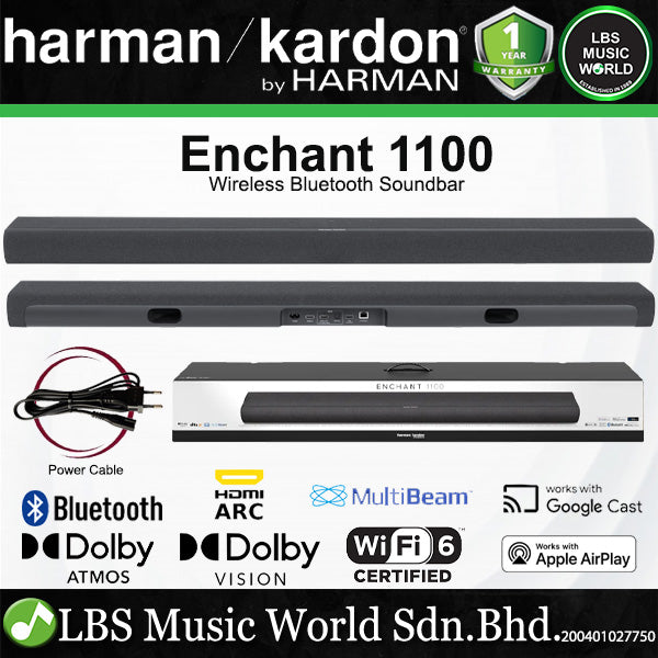 Harman Kardon Enchant 1100 315 Watt 3D Multi Channel Surround Soundbar Speaker with Bluetooth