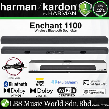 Harman Kardon Enchant 1100 315 Watt 3D Multi Channel Surround Soundbar Speaker with Bluetooth
