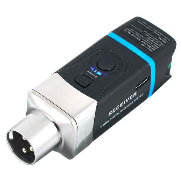 Xvive U8 Supercardioid Mic Clip On Gooseneck Microphone Acoustic Guitar Wireless System