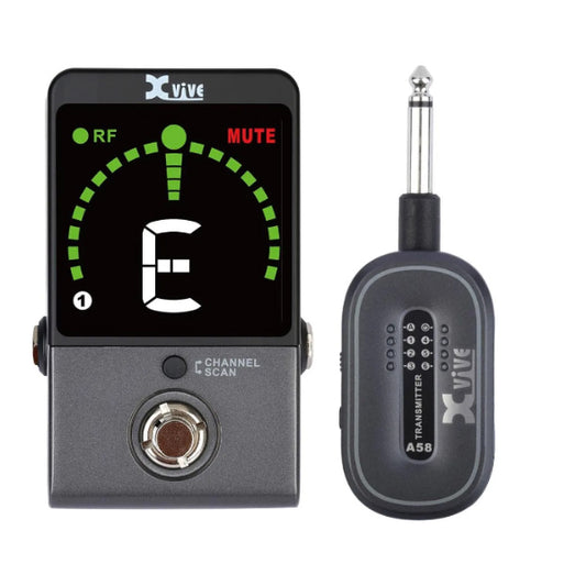 Xvive P58 5.8GHz Wireless Guitar Pedal System with Pedal Receiver and Transmitter