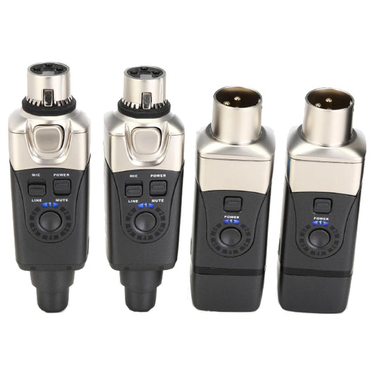 Xvive U3D Dual Set XLR Plug On Stereo Microphone Wireless System