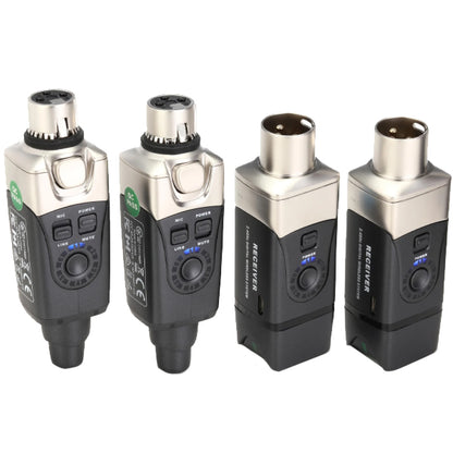 Xvive U3D Dual Set XLR Plug On Stereo Microphone Wireless System