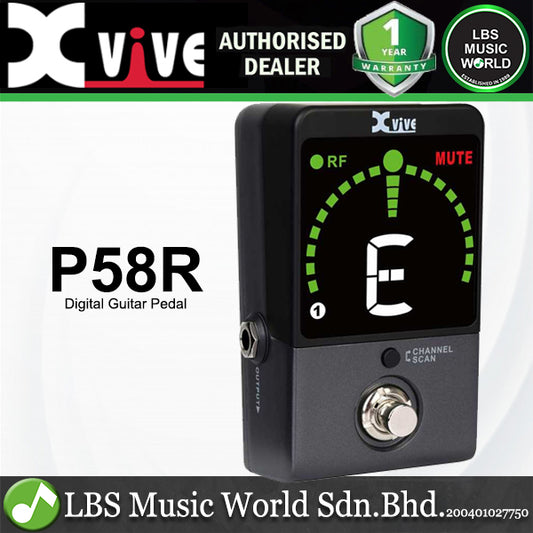 Xvive P58R 5.8GHz Digital Guitar Pedal Wireless System - Receiver Only