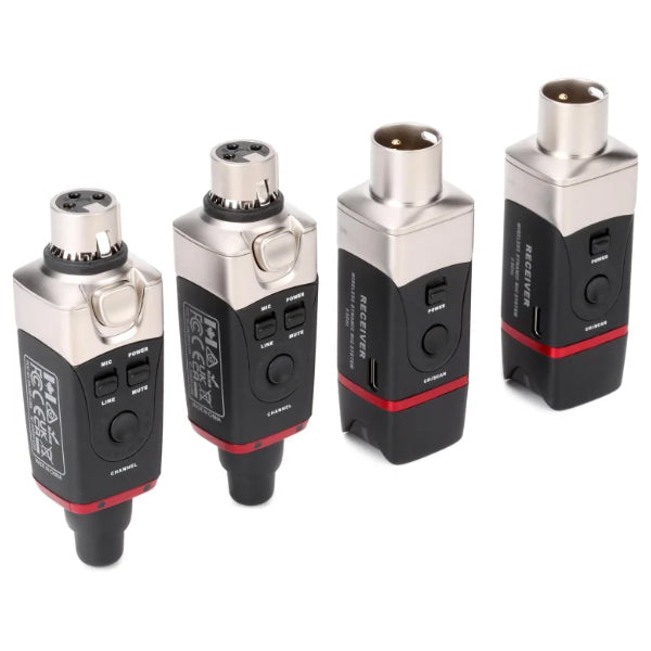 Xvive U35D Dual Plug On Wireless Microphone System for Dynamic Microphone