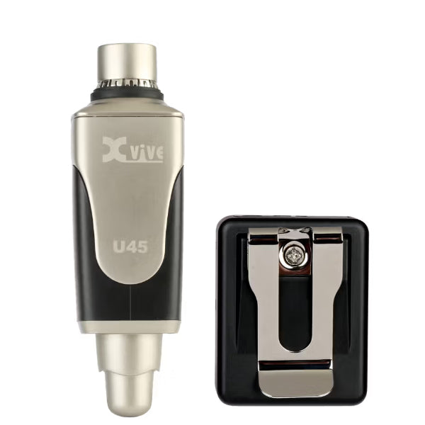 Xvive U45 Wireless In Ear Monitoring System with Plug On Transmitter and Bodypack Receiver - 5.8GHz