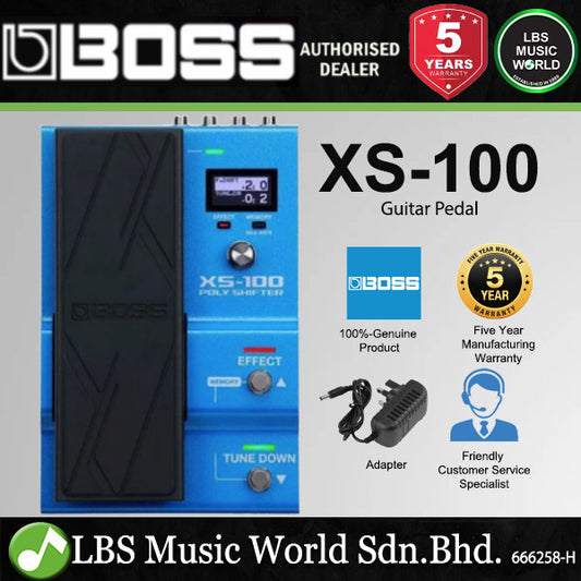 Boss XS Series Polyphonic Pitch Shift Guitar Pedal with Detune and Expression Control (XS-1 XS-100 XS1 XS100)