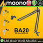 Maono BA20 Microphone Suspension Boom Scissor Arm Stand with Holder Clamp