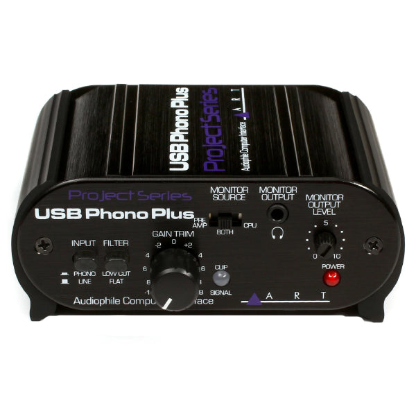 ART Pro Audio USB Phono Plus Phono Preamp and Audiophile Audio Interface