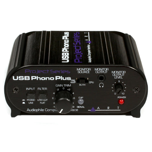 ART Pro Audio USB Phono Plus Phono Preamp and Audiophile Audio Interface